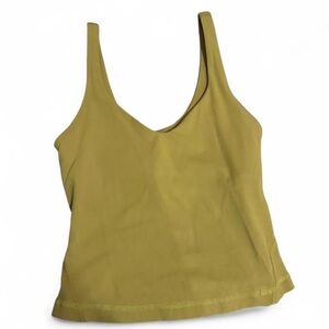 Lululemon Athletica Mustard Tank Top